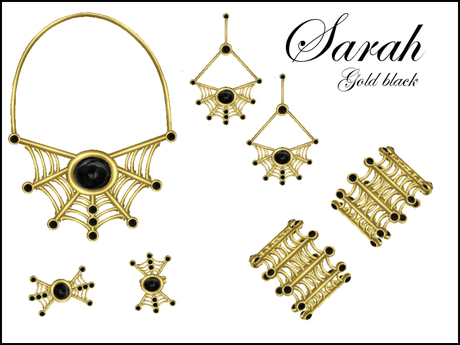 Second Life Marketplace - SARAH GOLD BLACK
