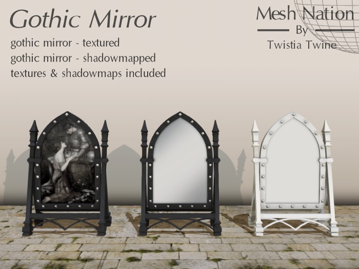 * Mesh Nation * FULL PERMISSIONS Gothic Mirror