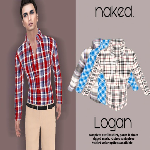Naked - Logan Outfit - Fat Pack