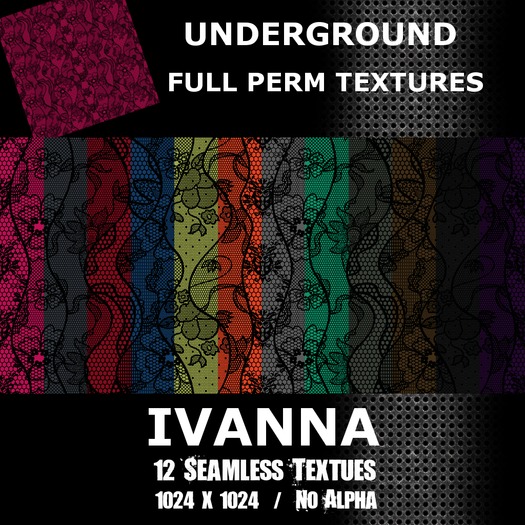 Second Life Marketplace - [UG] TEXTURES - IVANNA