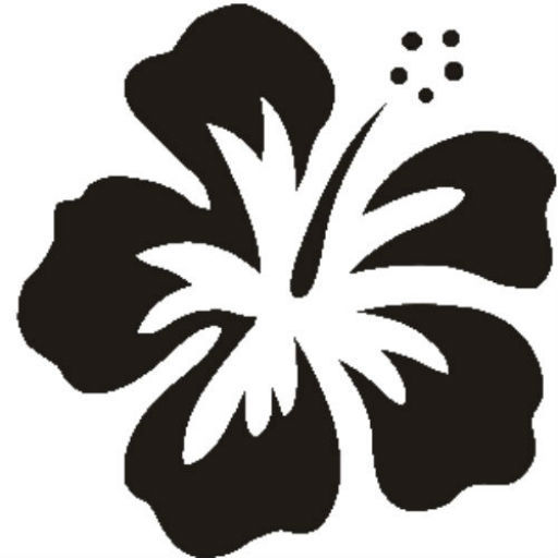 Hibiscus Wall Decal