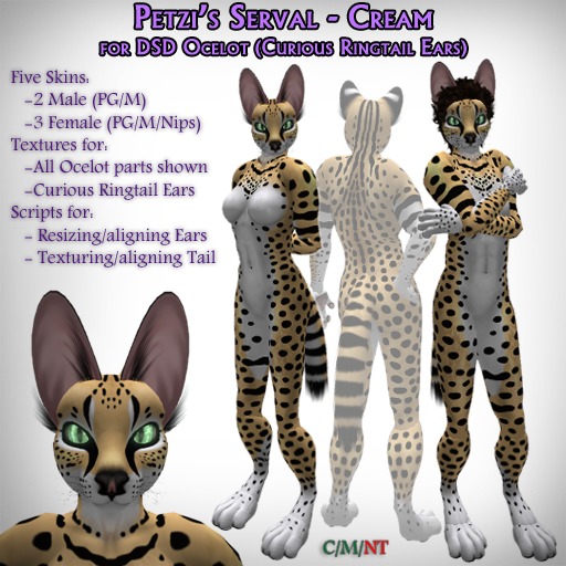 Petzi's Cream Serval Mod for the DSD Ocelot