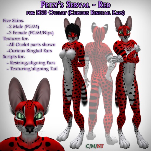 Petzi's Red Serval Mod for the DSD Ocelot