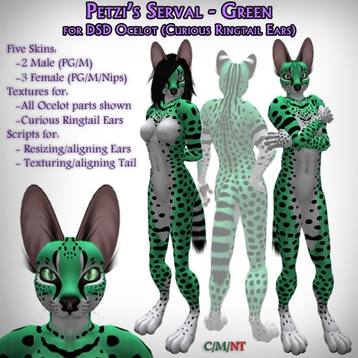 Petzi's Green Serval Mod for the DSD Ocelot