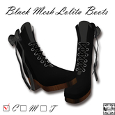 Full Mesh Black Boots