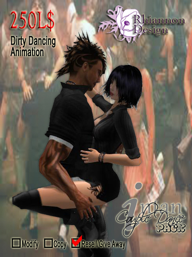 Rhiannon Design/ Dirty Dancing - Intan Ready