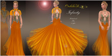 ** Orchidea**  INFINITY orange gold