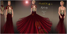 ** Orchidea**  INFINITY red deep gold