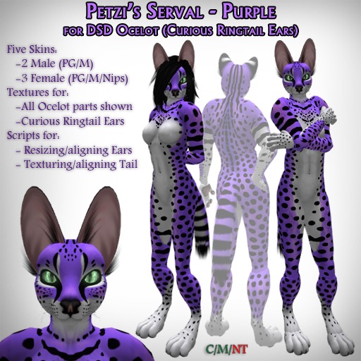 Petzi's Purple Serval Mod for the DSD Ocelot