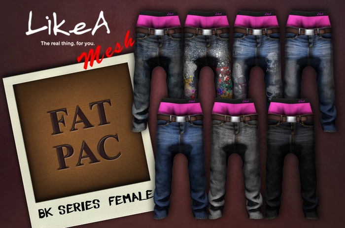 ::LikeA:: DENIM BK FATPAC 01(FEMALE)