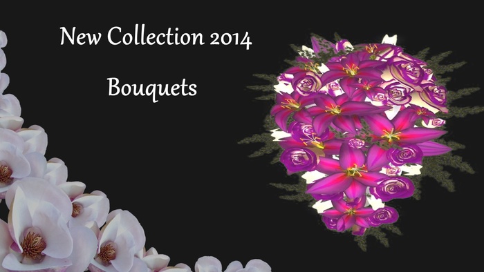 BOUQUET WEDDING WONDER  FUCHSIA PASSION