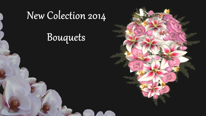 BOUQUET WEDDING PINK PRINCESS