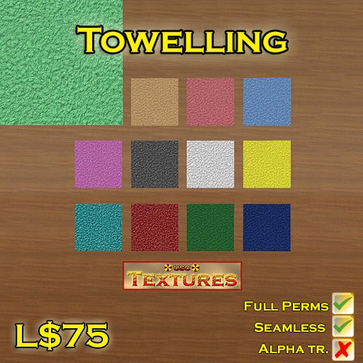 USC Textures - Towelling 