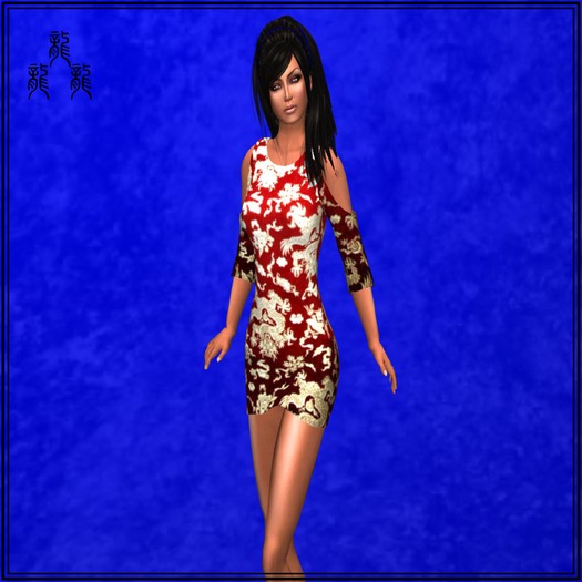 RedKimonoMiniDress