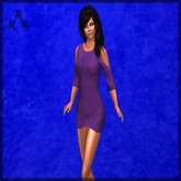 Purple Passion Minidress & Accessories (Mesh)