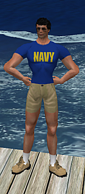 Navy Blue T-Shirt