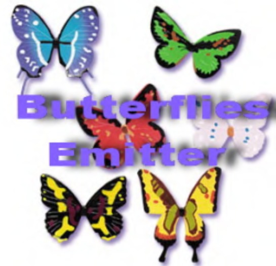 RESELL Butterflies Emitter