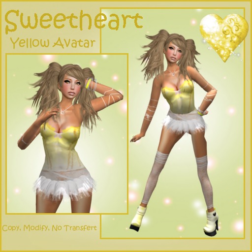 Sweetheart (Yellow) Avatar