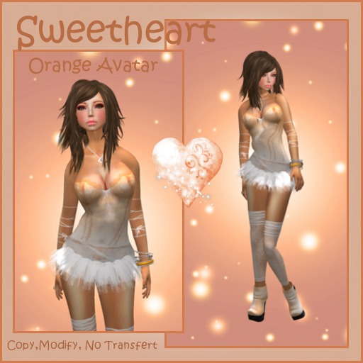 Sweetheart (Orange) Avatar