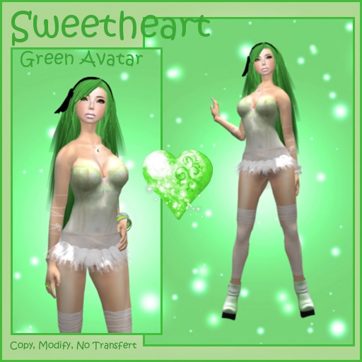 Sweetheart (Green) Avatar