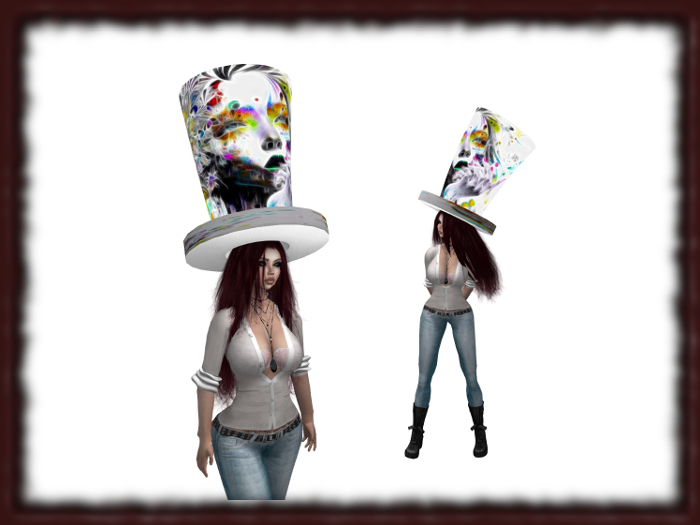 Psychedelic Female Top Hat