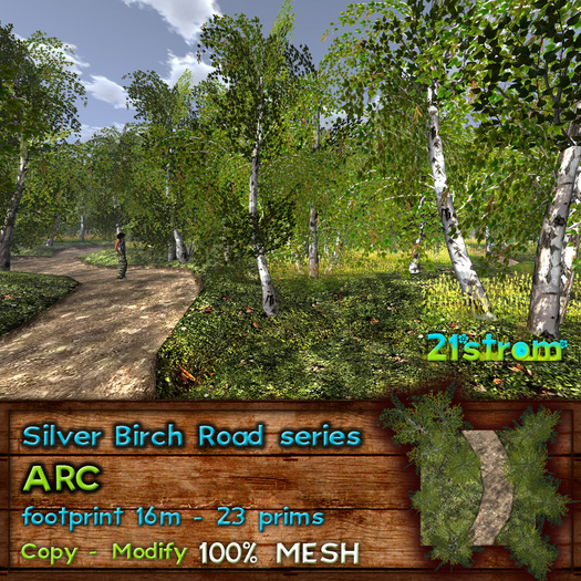 21strom SILVER BIRCH [ARC] mesh landscape, copy+mod