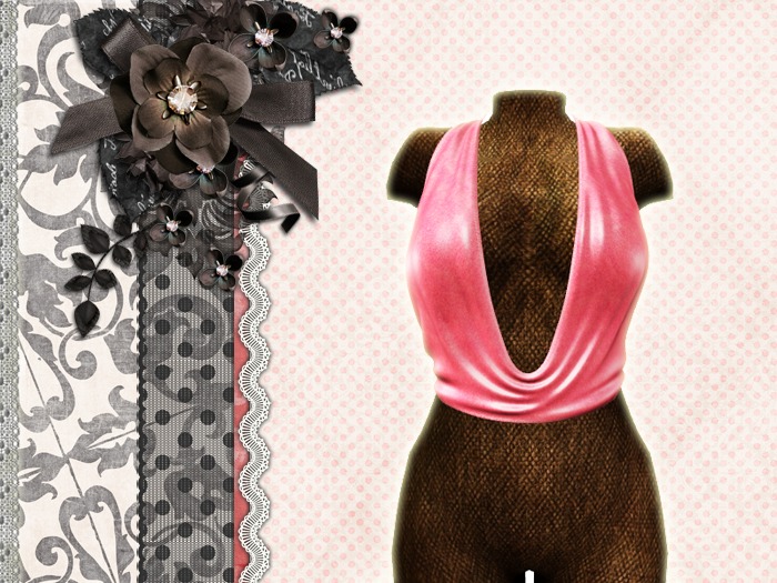 ★★100% Mesh Rigged★★ Naga Top aq1