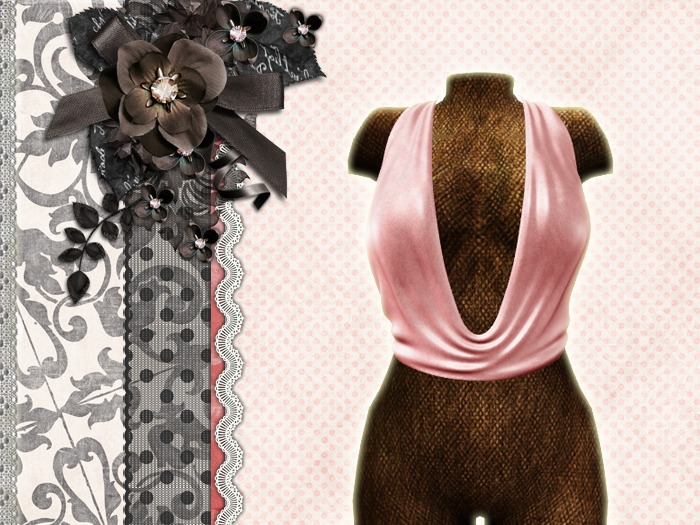 {P.Fashion} Trumpet Sleeve Flouncing Dress Package