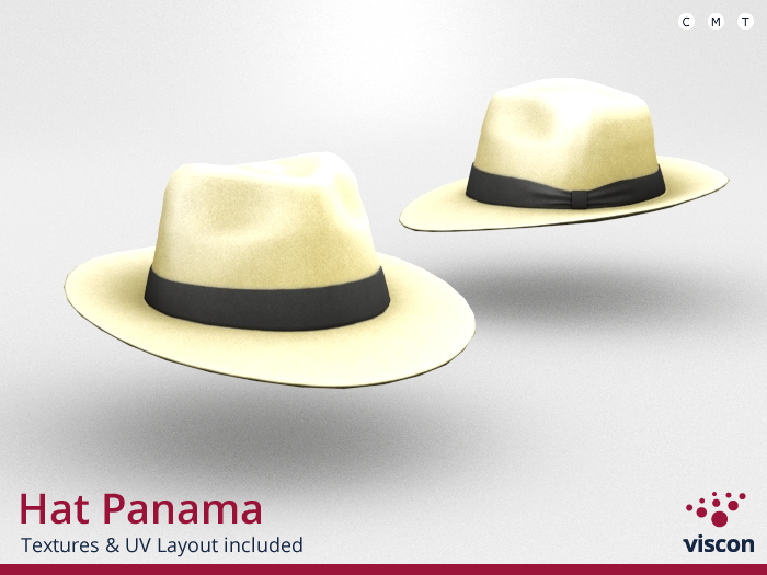 *viscon* Mesh Hat Panama
