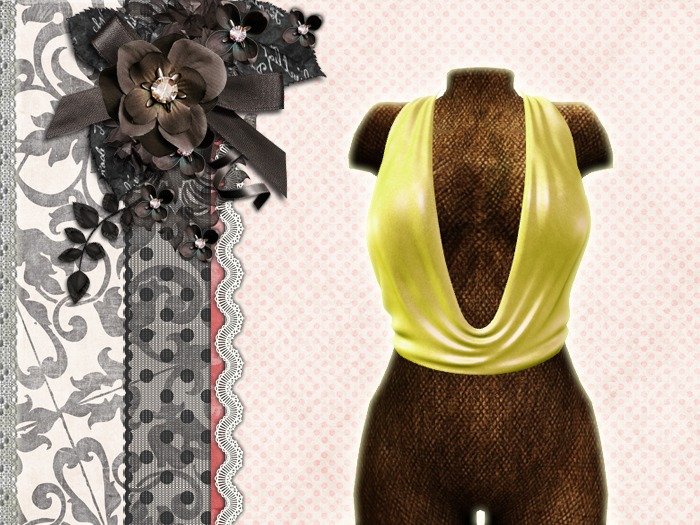 {P.Fashion} Trumpet Sleeve Flouncing Dress Package