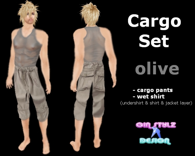 Cargo Set Olive