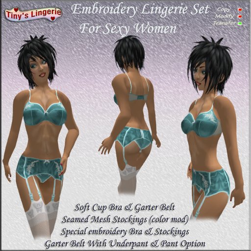 Jada Lingerie Set, Green