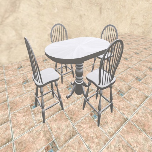 Colonial Kitchen Set - White