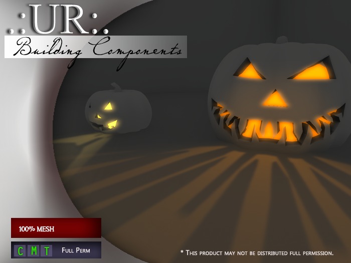 .:UR:. Jack O' Lantern (full perm mesh)