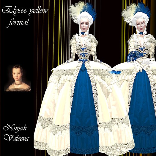 Elysee yellow formal