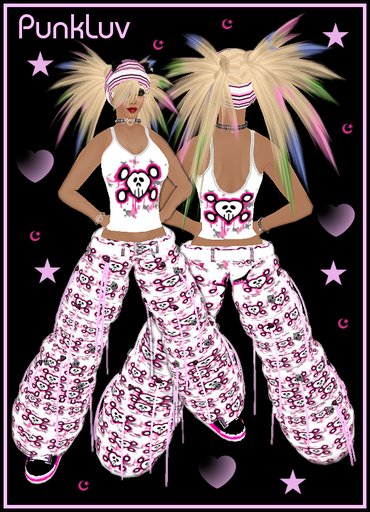 Punk Luv Baggie Set  