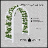 Wedding Arbor - White