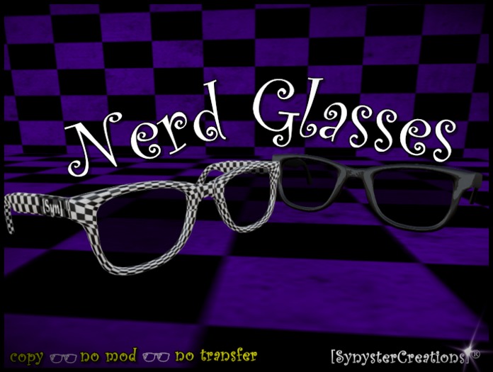 [Syn] Nerd Glasses Checkered 2.1