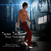{REVERIE} Mesh Cargo Pants - Tartan Terror