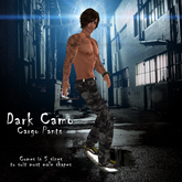 {REVERIE} Mesh Cargo Pants - Dark Camo