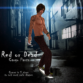 {REVERIE} Mesh Cargo Pants - Red or Dead