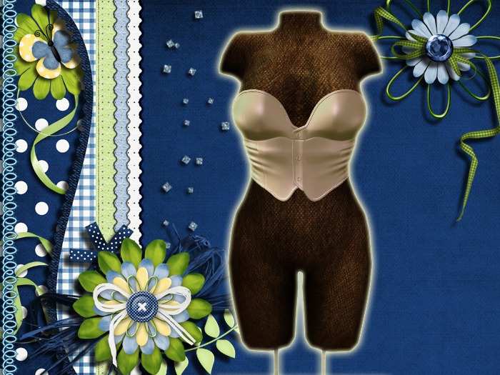 ★★100% Mesh Rigged★★ Morgan Top ar5