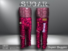 SUGAR Female Super Baggies 14 SUGAR SKULLS Boxed
