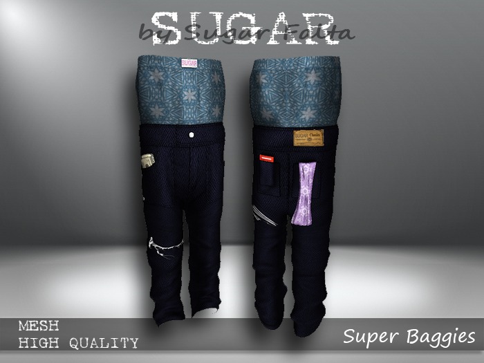 SUGAR Female Super Baggies 5 Boxed