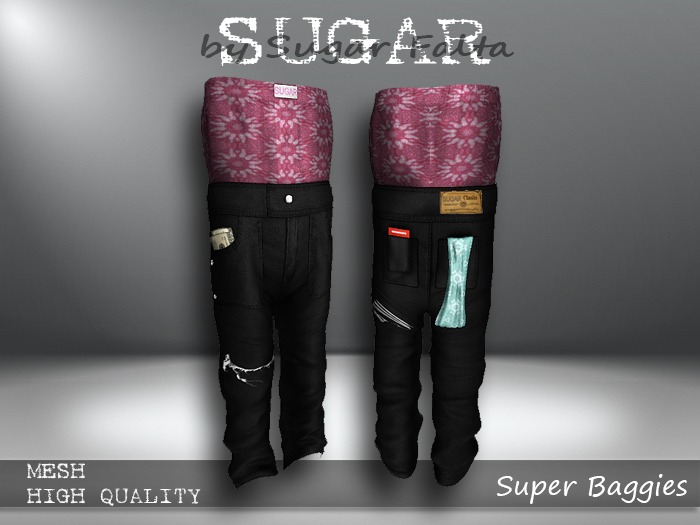 SUGAR Female Super Baggies 2 Boxed
