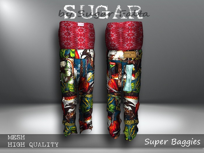 SUGAR Female Super Baggies 15 MONSTERS Boxed
