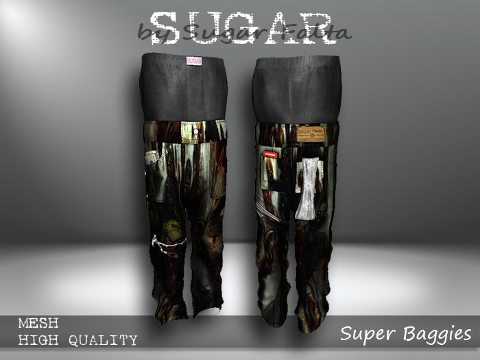 SUGAR Female Super Baggies 12 ZOMBIES Boxed