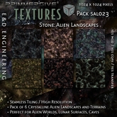 E&D ENGINEERING: Textures - Stone Alien Landscapes SAL023