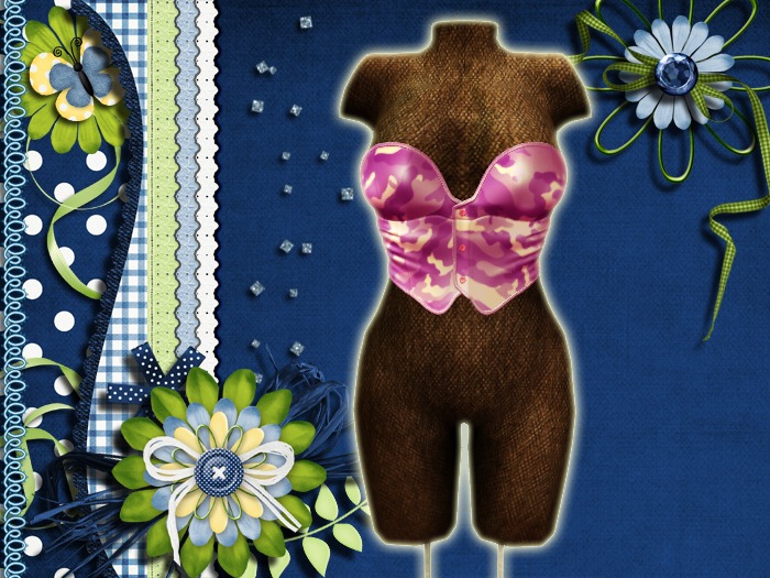 ★★100% Mesh Rigged★★ Morgan Top ar9