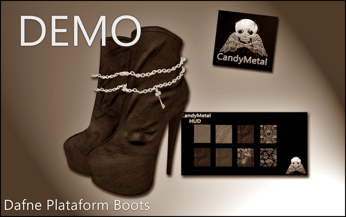 ~CandyMetal~ Dafne Plataforms Boots DEMO
